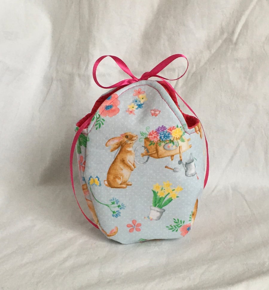 Easter Egg Gift Basket, Fabric Easter Gift Box, Exclusive Easter Egg Basket.