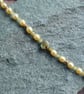 Green Pearl Bracelet with Faceted Tourmaline -  Rose Gold Filled Toggle Clasp - Image 6