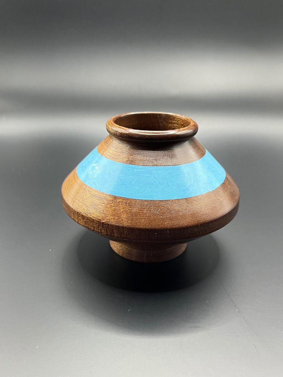 Handmade short vase