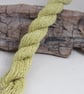 40m Natural Weld Dye Yellow Bourette Noil Silk 2-Ply Thread - Image 1