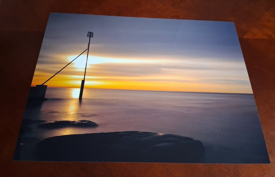 SUNSET AROUND NORFOLK PHOTOGRAPH 16x12