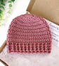 Crochet Baby Beanie Hat  – Newborn Baby Gift - Image 4
