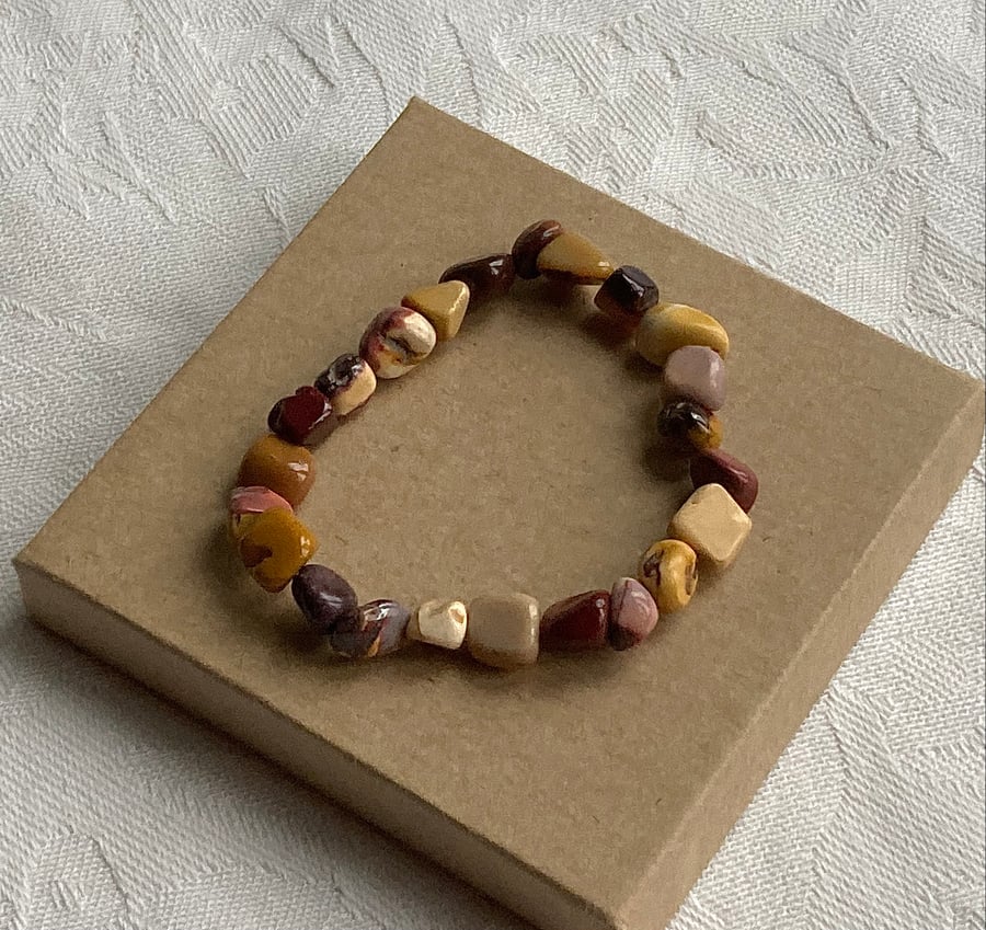 Mookite stretchy bracelet 