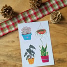 Houseplants - Fine Art A5 Print