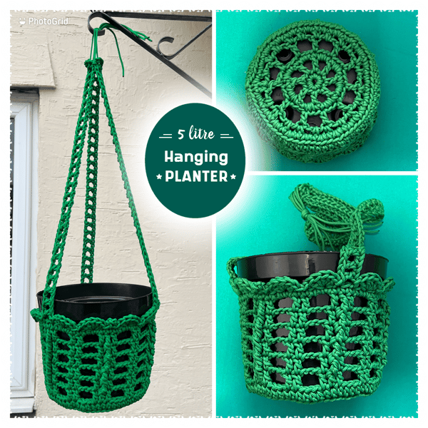 Crocheted Plant Hanger