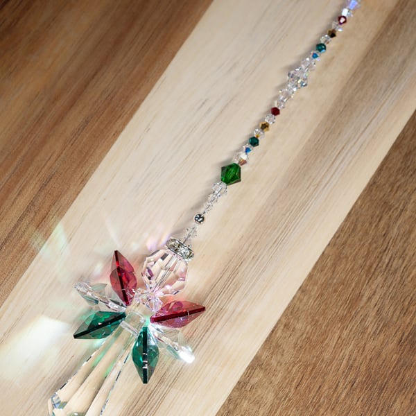 Sun Catcher super Sparkly Swarovski Christmas Angel 