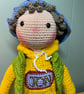 Crocheted Boy Doll. Amigurumi Doll for Collectors over 14. Basketball Player. - Image 8
