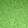 Lime green swirls - Fat Quarter - £1.30