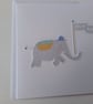 New baby card.  Elephant. Ref 311 - Image 2