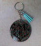Be Kind Acrylic and Resin Glitter Keyring - Image 5