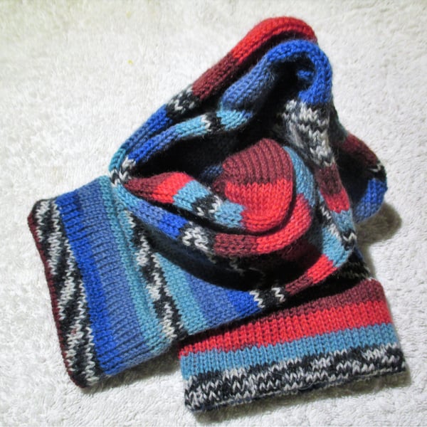 Handmade Wool Socks SIZE: 7-9 UK, 9-11 US, 39-42 EURO