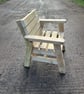 Garden timber seat - Image 2