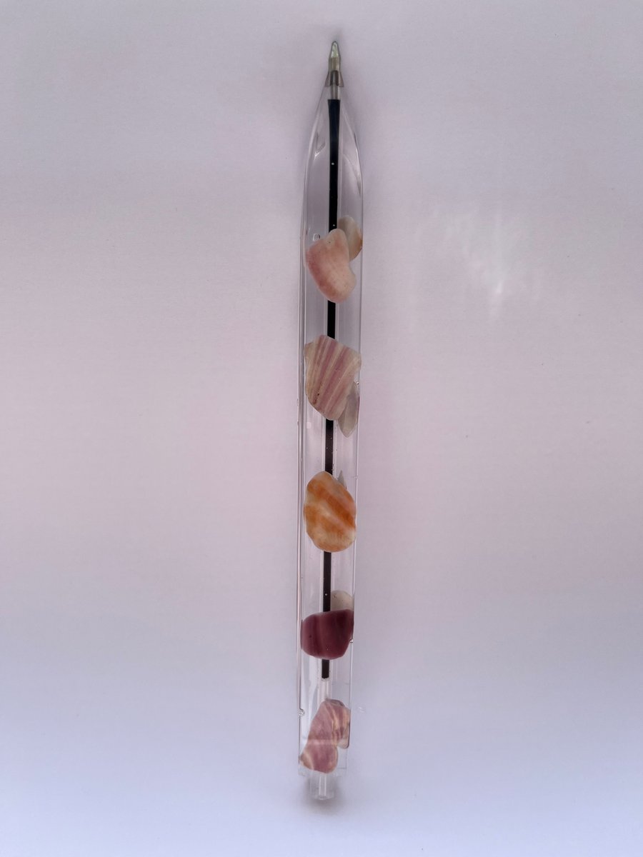 Shell Design Black Ink Pen