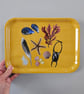 Beach Combing Tray Coastal Gift, Melamine Serving Tray, Beach Lover Gift - Image 4