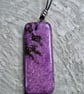 Purple Lepidolite Oblong Pendant - Image 2