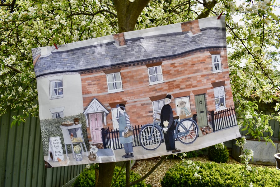 The Honesty Box Tea Towel.