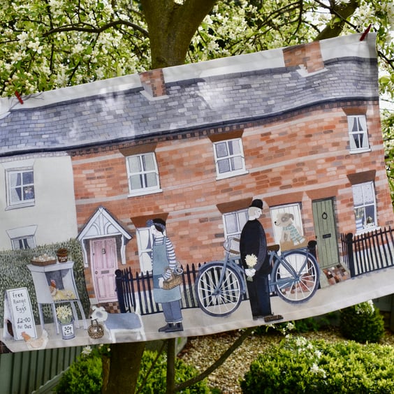 The Honesty Box Tea Towel.