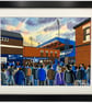 Stockport, Framed & Unframed Fine Art Print County Football FC, Edgeley Pk Gift - Image 1