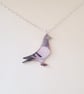 Pigeon necklace