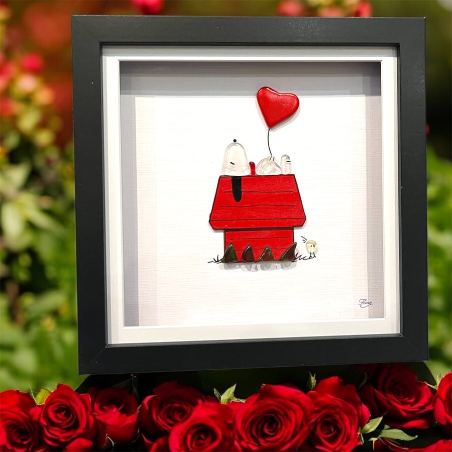 Original and unique - Snoopy "with red balloon"