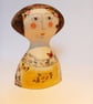 Figurative ceramic vase  - Image 1