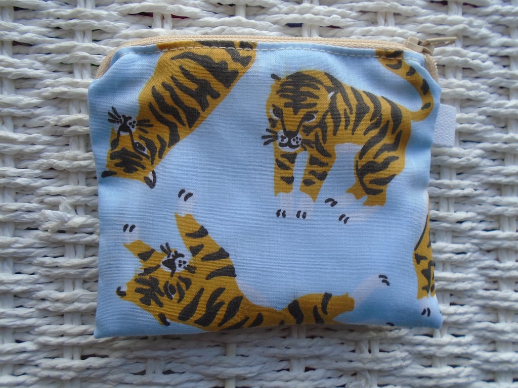 Tiger Coin Purse or Card Holder
