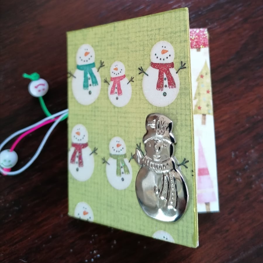 Sticky note Notebook-Snowman 