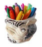 Cuttlefish Ceramic Pot - Handmade - Image 3