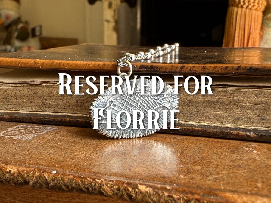 Sterling Silver Clay Pipe Fish Impression Necklace 