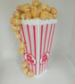 Handmade 9.5" Hyper-Realistic Fake Toffee Popcorn Prop Classic Movie Theater - Image 2