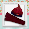 Shaded Hat and Scarf Set