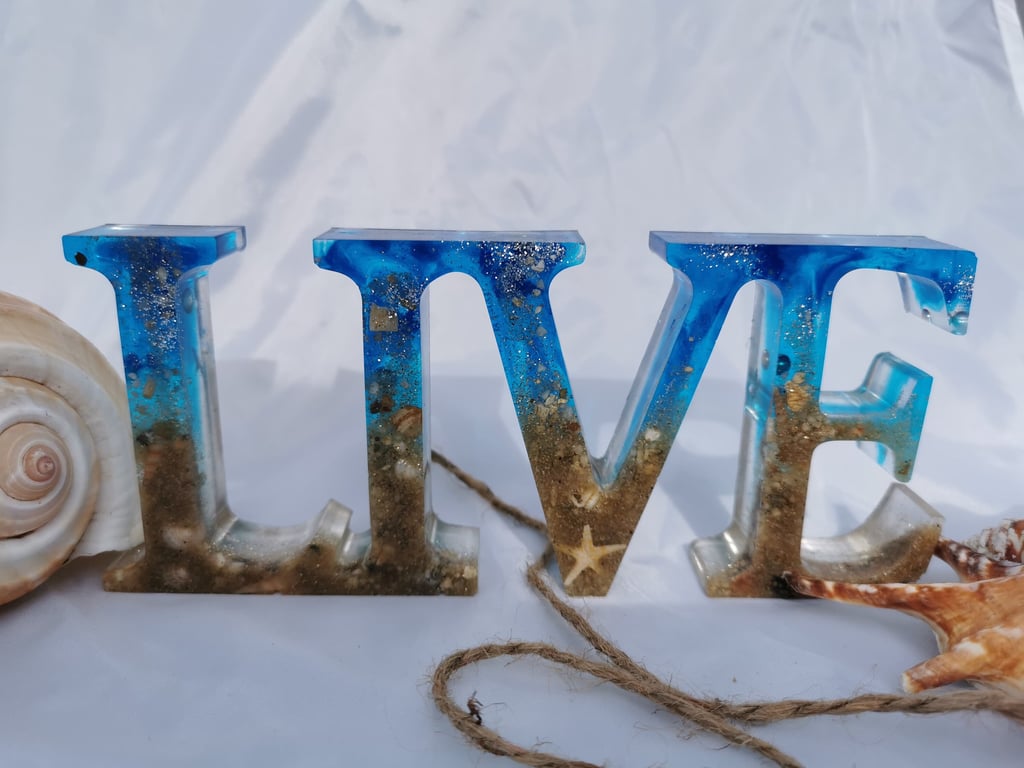 Resin Beach Theme LIVE decor