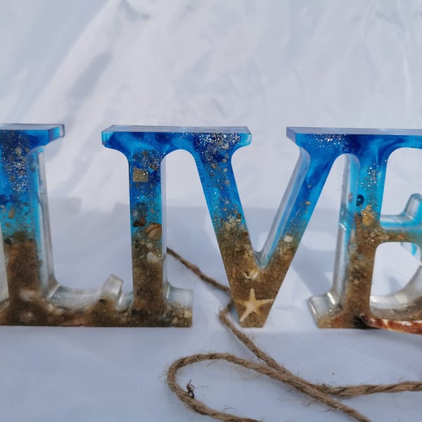 Resin Beach Theme LIVE decor