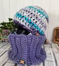 Matching Beanie & Snood Set - Image 2