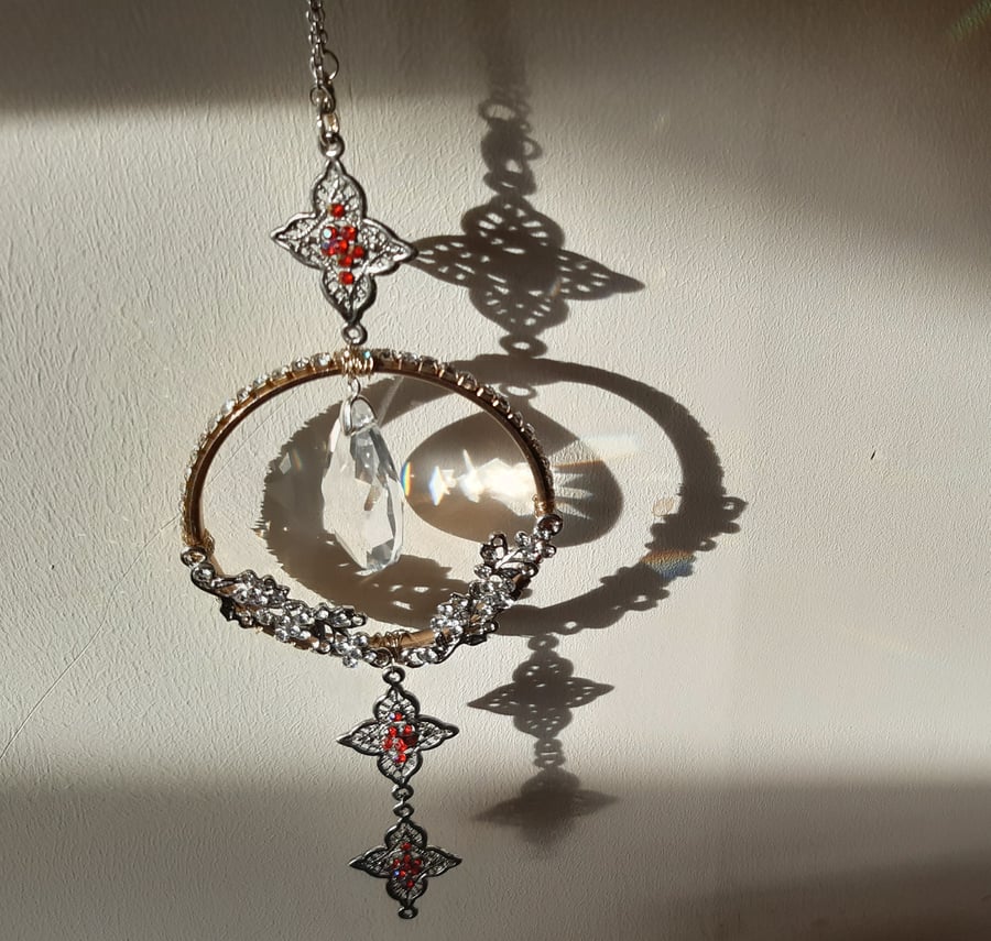 Sun catcher mobile