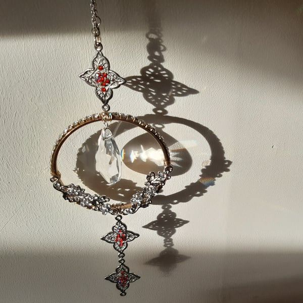 Sun catcher mobile