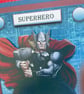 Luxury Superhero Thor Father's day or birthday card - Image 2