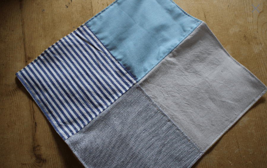 Handmade patchwork handkerchief