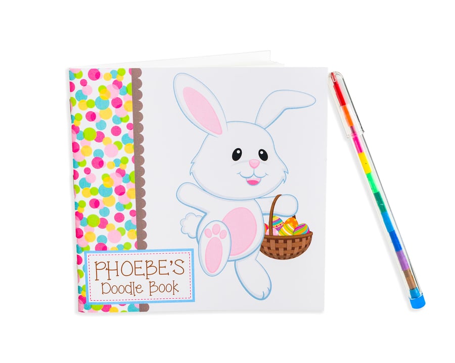 Personalised Easter Doodle Book