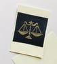 Zodiac Libra greeting card  - Image 4