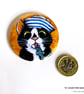 Funny Sailor Cat 58mm Pocket Mirror - Image 4