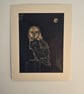 Original Hand-painted Bleach Portrait - Barn Owl - Image 5