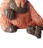 Orangutan Ceramic Sculpture - Handmade - Image 6