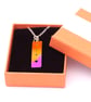 Vibrant, reversible pendant in lightweight aluminium  - Image 3