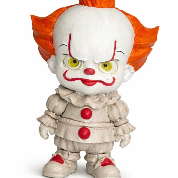 Horror Inspired Figurine – Handmade Custom 3D Printed Display Model