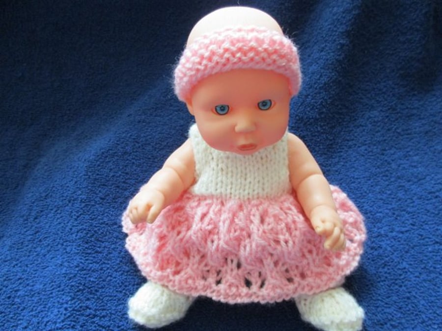 8" Dressed Baby Ballet Doll