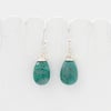 Chrysocolla Briolette Earrings