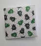 Green Beetle Blank Greating Card