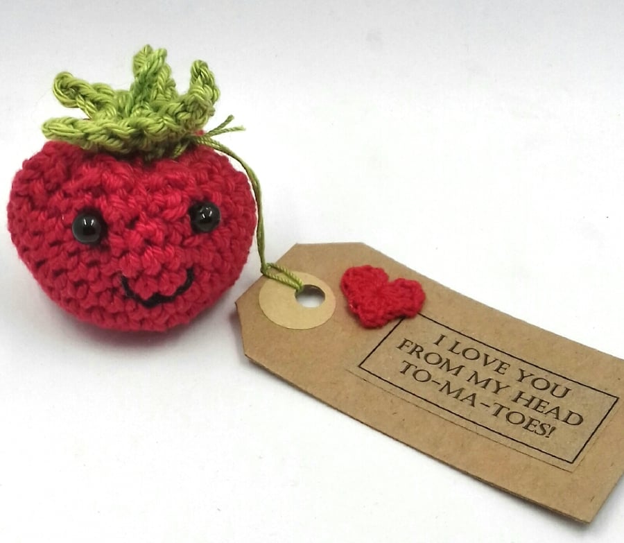 Crochet Romantic Tomato 