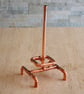 Handmade Copper Kitchen Roll Holder – Freestanding Copper Paper Towel Stand